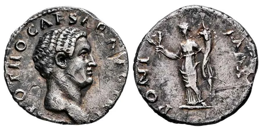 Agesilaos Antik Sikkeler Nümizmatik _Roma İmparatorluğu Otho Sikkeleri​ (10).webp