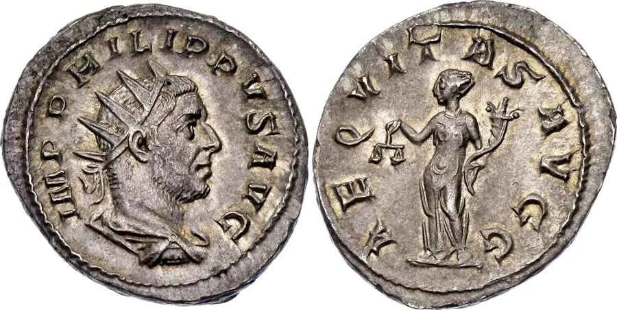 Agesilaos Antik Sikkeler Nümizmatik_ARAB_PHİLİP_I (9).webp