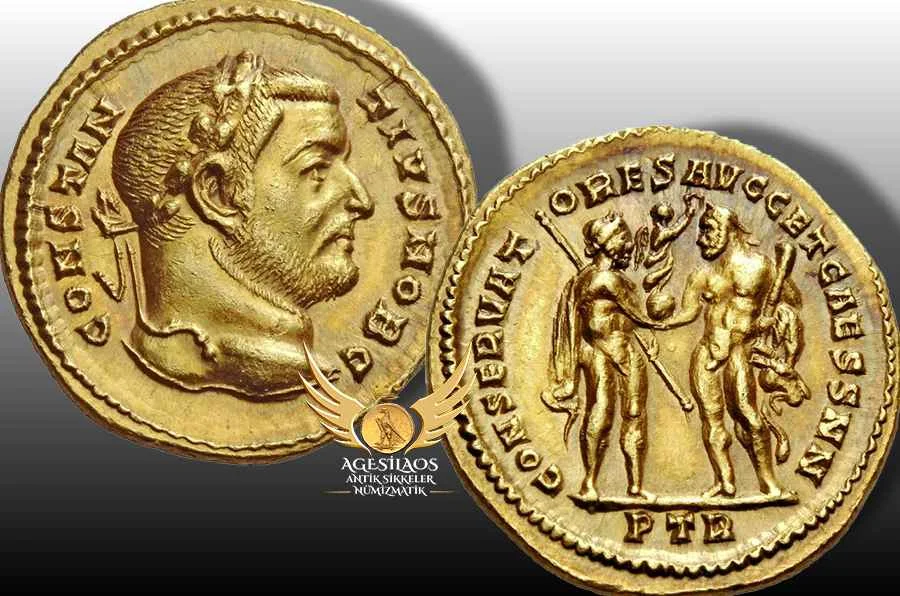 MS 1 Mart 293’te, Augustus [kıdemli imparator] Diokletianus ile Sezar [ast imparator] Maximianus’un, İmparatorluğu iki Augustus ve iki Sezar tarafından yönetilecek şekilde yeniden düzenlemesiyle Roma dünyasının siyasi yapısı önemli ölçüde değişmiştir. 