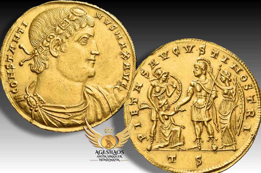 Roma İmparatorluğu'nun tek hükümdarı olarak I. Konstantin, güçlü ve istikrarlı dördüncü yüzyıl devletinin temellerini atarak büyük parasal, askeri ve idari reformları bizzat denetlemiş ve Roma İmparatorluğu'nu üç oğluna bırakarak güçlü bir imparatorluk hanedanı kurmuştur.