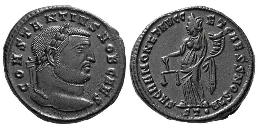 Agesilaos Antik Sikkeler Nümizmatik_Constantius I  (3).webp