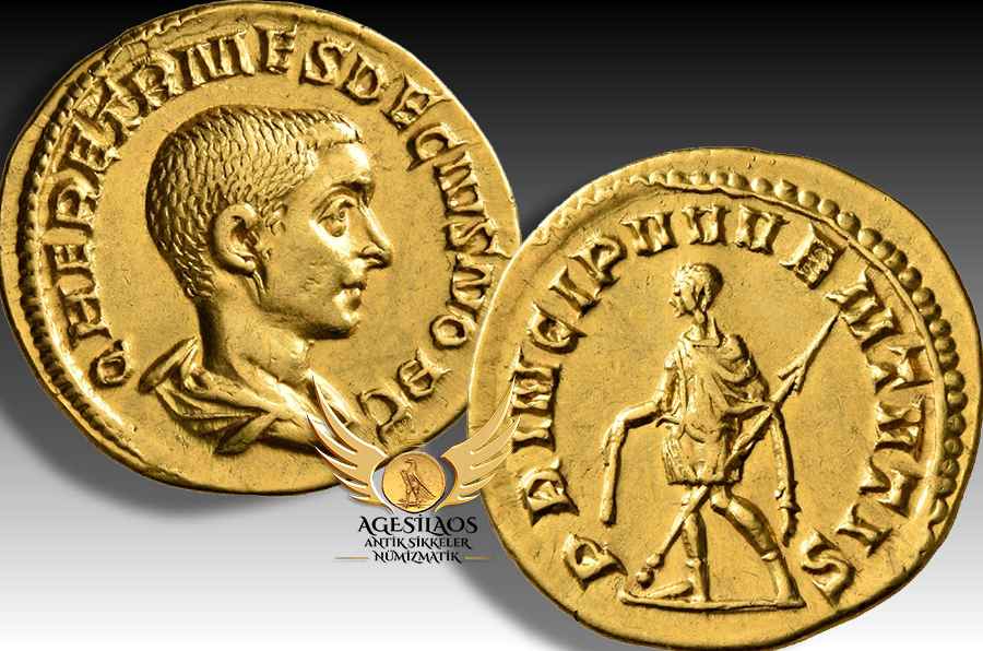  Herennius Etruscus, 227 yılında günümüz Sırbistan'ında Pannonia'da doğdu. Babası imparator Decius'du ve annesi Herennia Cupressenia Etruscilla'ydı. Aynı zamanda imparator olan Hostilianus adında küçük bir erkek kardeşi vardı.
