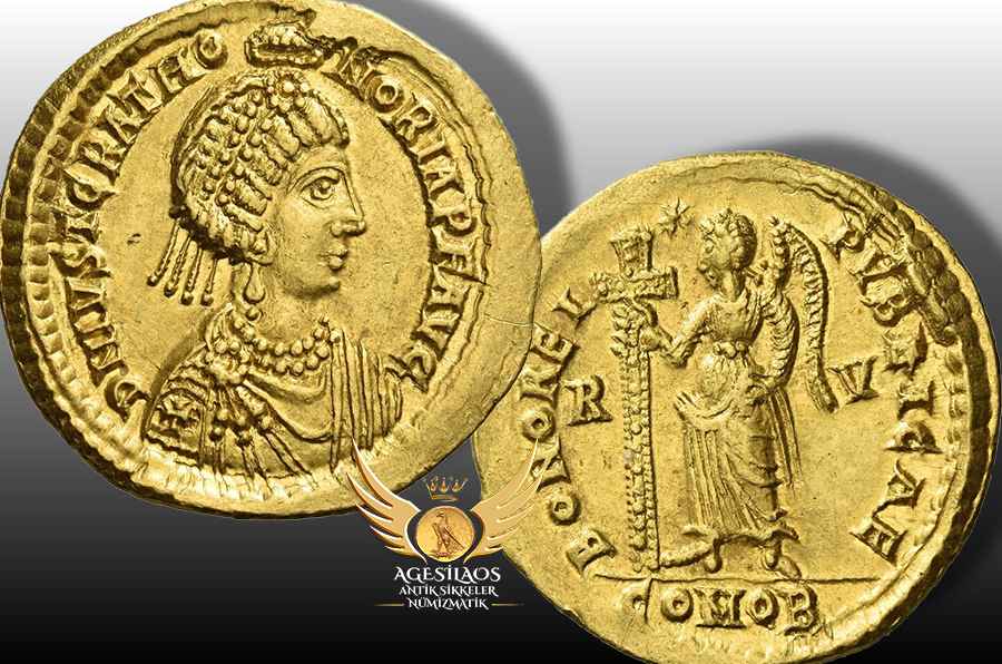 Galla Placidia ve imparator Constantius III'ün kızı, imparator III. Valentinianus'un ablası Justa Grata Honoria.