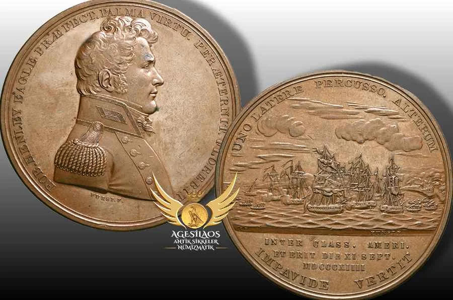Robert Henley [1783–1828], 20 Haziran 1813'te Hampton Roads'tan üç İngiliz fırkateynini başarıyla püskürten 15 gambottan oluşan iki tümenin komutanıydı. 