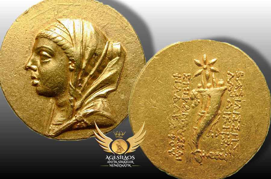 Laodike Pontus Kralı III. Mithradates'in kızıydı. Babaları III. Mithradates'in ölümünden sonra Pontus Kralı olarak hüküm süren kardeşleri I. Pharnakes ve IV. Mithradates'ti [aynı zamanda kocası]. 