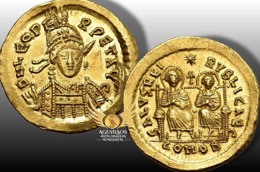 Agesilaos Antik Sikkeler Nümizmatik_LEO I- LEO II.webp