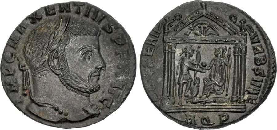 Agesilaos Antik Sikkeler Nümizmatik_Maxentius Sikkeleri (4).webp