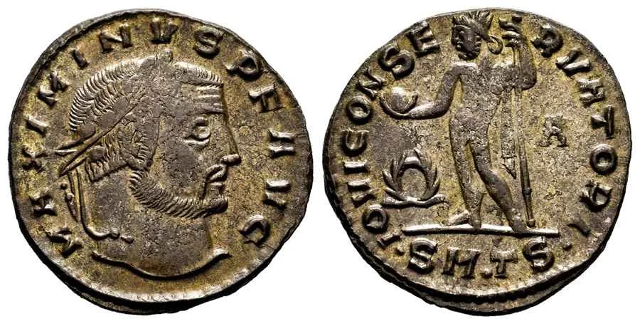 Agesilaos Antik Sikkeler Nümizmatik_Maximinus II Sikkeleri (6).webp