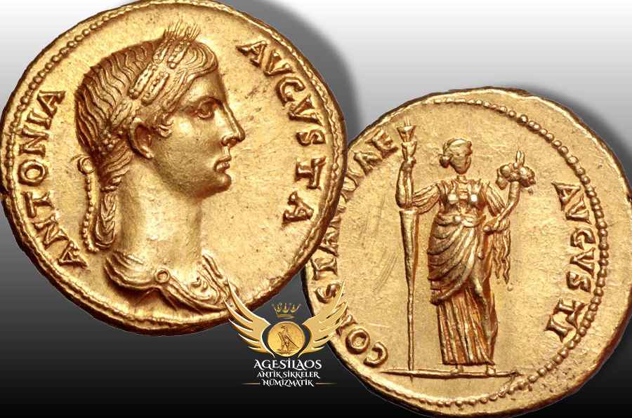 Antonia, MÖ 31 Ocak 36'da Atina'da, Marc Antony ve Octavia Minor'un iki kızından en küçüğü olarak dünyaya gelmiştir. 
