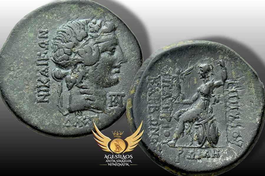 Ascania [İznik] gölü üzerinde bulunan ve antik Bithynia bölgesinin en önemli antik kentlerinden birisi olan Nikaia [ΝΙΚΑΙΑ] antik kenti günümüz Bursa-İznik ilçesi bölgesinde, MÖ 7. yüzyıldan önce Trakyalılar tarafından Helikare [ΧΕΛΙΚΑΡΕ] veya Ancore adıyla kurulmuştur. 
