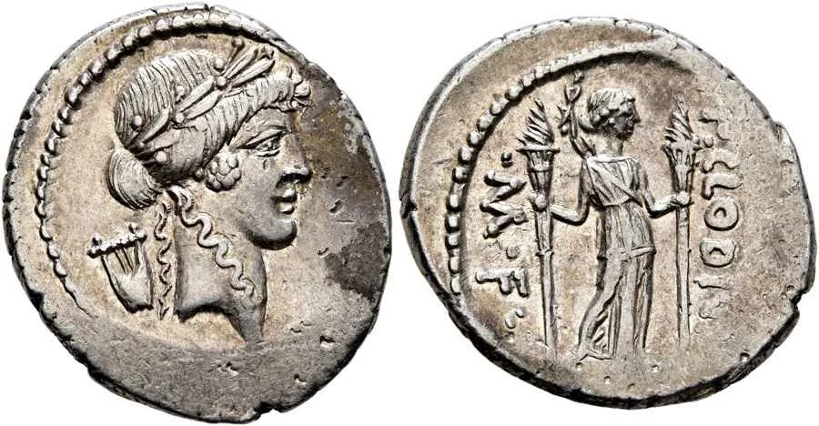 Agesilaos Antik Sikkeler Nümizmatik_Roma Cumhuriyeti Publius Clodius Turrinus Sikkeleri (12).webp