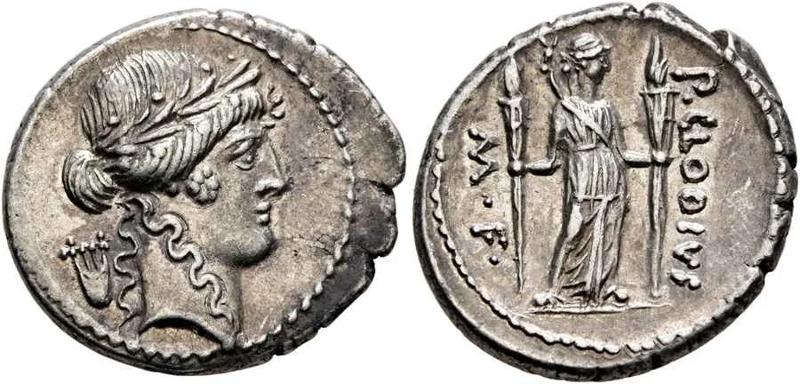 Agesilaos Antik Sikkeler Nümizmatik_Roma Cumhuriyeti Publius Clodius Turrinus Sikkeleri (14).webp