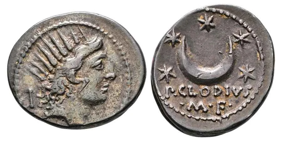 Agesilaos Antik Sikkeler Nümizmatik_Roma Cumhuriyeti Publius Clodius Turrinus Sikkeleri (18).webp