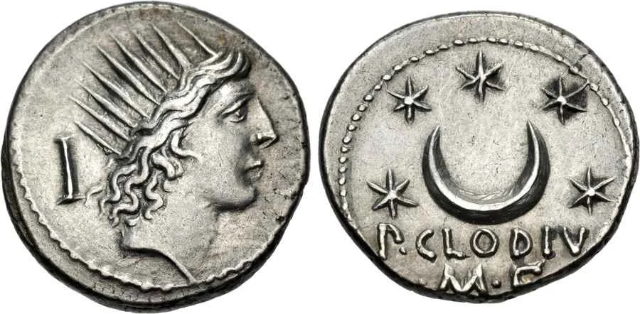 Agesilaos Antik Sikkeler Nümizmatik_Roma Cumhuriyeti Publius Clodius Turrinus Sikkeleri (6).webp