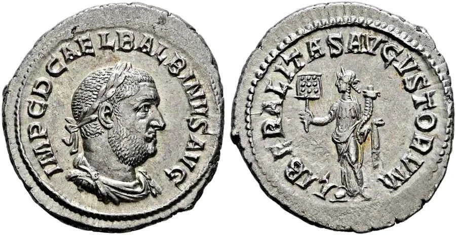 Agesilaos Antik Sikkeler Nümizmatik_Roma İmparatorluğu Balbinus Sikkeleri (11).webp