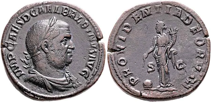 Agesilaos Antik Sikkeler Nümizmatik_Roma İmparatorluğu Balbinus Sikkeleri (16).webp