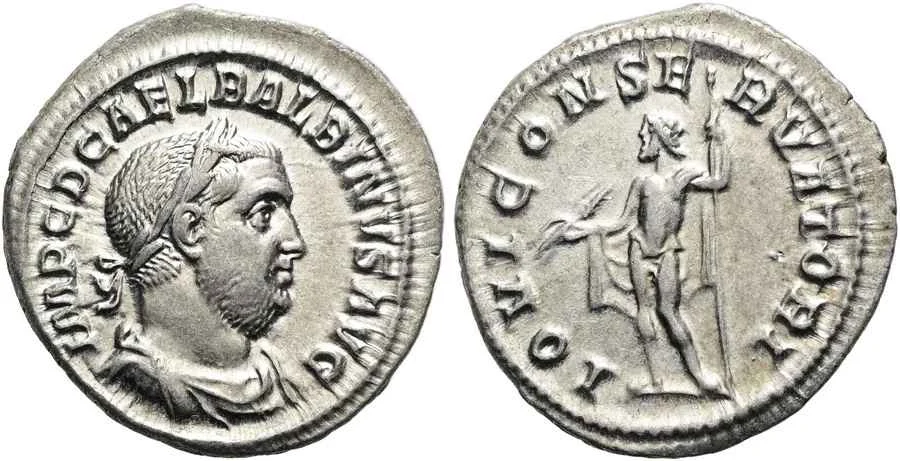 Agesilaos Antik Sikkeler Nümizmatik_Roma İmparatorluğu Balbinus Sikkeleri (3).webp