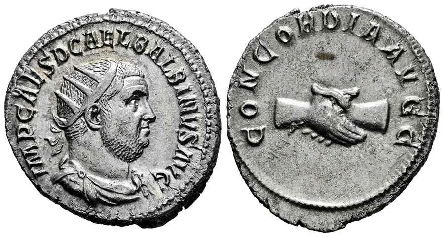 Agesilaos Antik Sikkeler Nümizmatik_Roma İmparatorluğu Balbinus Sikkeleri (9).webp