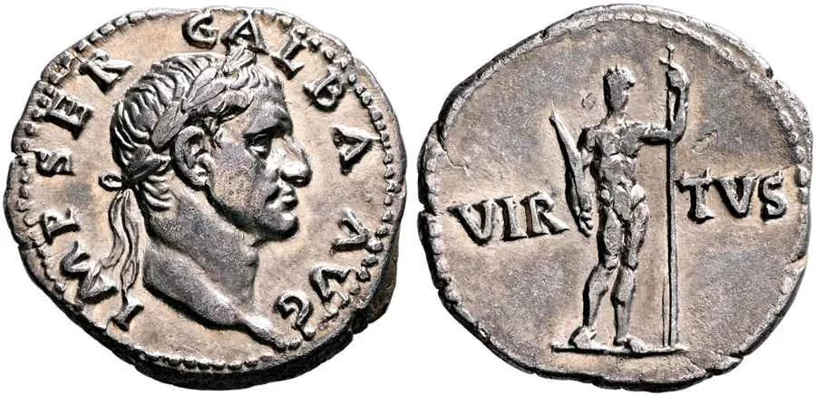 Agesilaos Antik Sikkeler Nümizmatik_Roma İmparatorluğu Galba Sikkeleri (8).webp