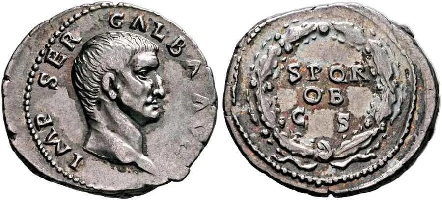 Agesilaos Antik Sikkeler Nümizmatik_Roma İmparatorluğu Galba Sikkeleri (9).webp