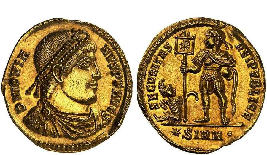 Agesilaos Antik Sikkeler Nümizmatik_Roma İmparatorluğu Jovianus Sikkeleri (1).webp