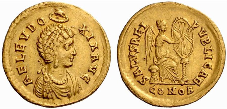 ANTİK SİKKELER NÜMİZMATİK_Aelia Eudoxia (2).jpg