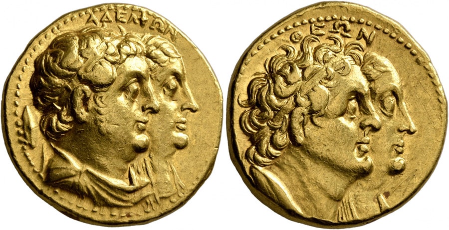 ANTİK SİKKELER NÜMİZMATİK_Ptolemy II Philadelphos (6).jpg